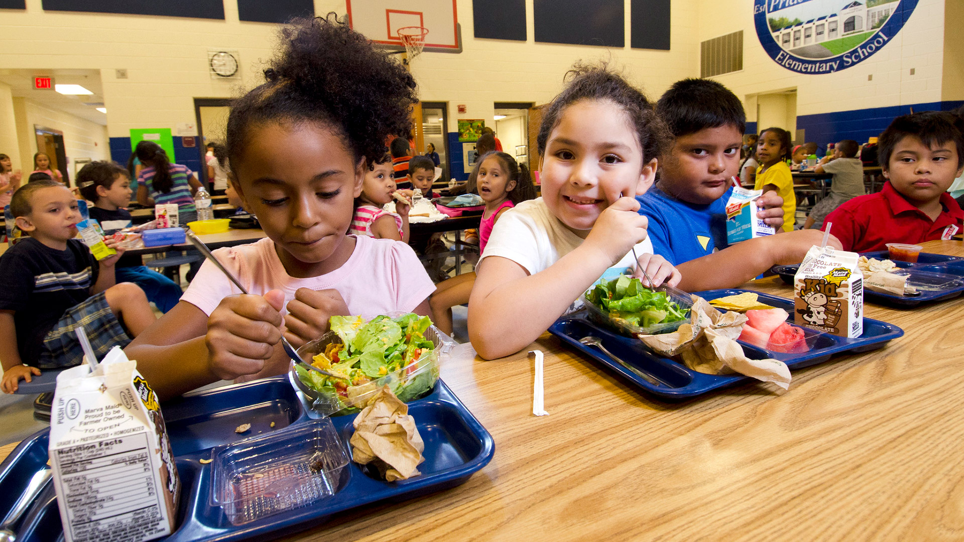 Children Eat Healthier School Meals Following Healthy Hunger Free Kids 